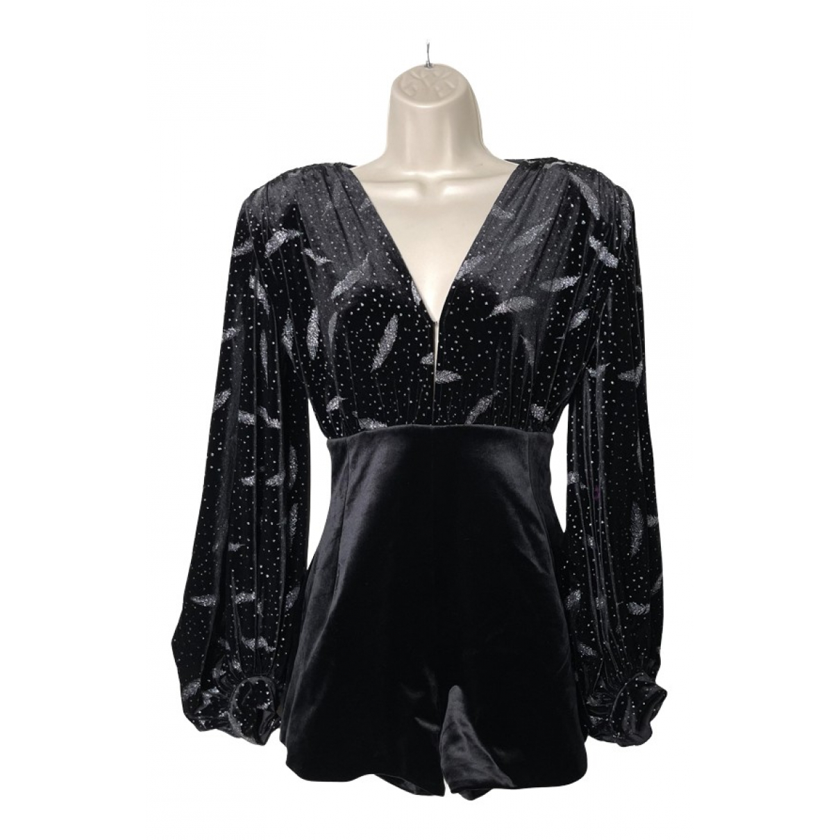 Velvet mini dress Bronx and Banco Black 